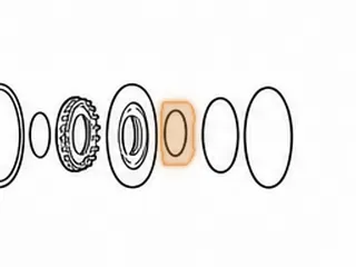 Lathe Cut Seal, RE7R01A B2 Piston (Inner)(2.570”OD)(2.278”ID) (.083”Thick) 2008-Up — Part # 283340A