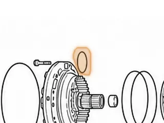 Ring, RE7R01A Stator Tube (Butt Joint)(Teflon)(2.402”OD)(.076”Thick) 2008-Up — Part # 283181AT