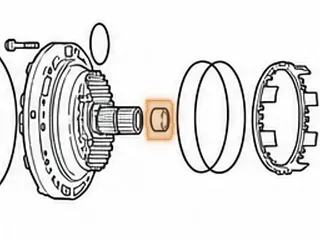 Needle Bearing, RE7R01A Rear Stator Tube (Inner)(.728”Tall) (Cast # NTN 7E-HKS) (32.2x37.2x20)(1.460”OD) 2008-Up — Part # 283209A