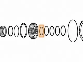 Snap Ring, RE7R01A C3 Clutch Hub To Sun Gear Shaft (1.945”OD) (1.660”ID) (.078”Thick) 2008-Up — Part # 283881A