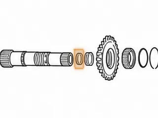 Bushing, RE7R01A P4 Sungear (2.082”OD)(1.940”ID)(.410”Thick) 2008-Up — Part # 283056A