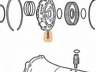 Bolt Set, RE7R01A B2 Support To Case (1.873”Long) (T-40 Torx)(3 Pieces) 2008-Up — Part # 283790AK