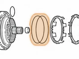 D-Ring, RE7R01A Outer B1 Brake Piston (7 1/8”OD)(.068”Thick) 2008-Up — Part # 283329A