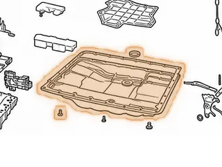 Gasket, RE7R01A Pan 2009-Up (Duraprene) — Part # 283300AF