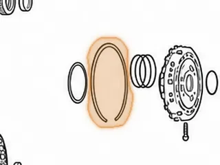 Snap Ring, RE7R01A B2 Support To Case (7 1/4”OD) (6 3/4”ID)(.142”Thick) 2008-Up — Part # 283883A