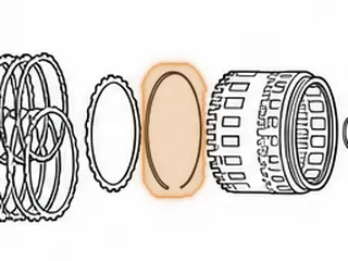 Snap Ring, RE7R01A C1 Input Clutch (Top)(6 3/4”OD)(6 5/16”ID)(.080”Thick) 2008-Up — Part # 283869A