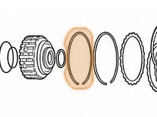 Snap Ring, RE7R01A C2 Direct Drum To P4 Planet (6 3/4”OD) (6 5/16”ID) (.079”Thick) 2008-Up — Part # 283876A