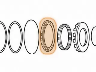 Retainer, RE7R01A B4 Reverse Brake (6 11/16”OD)(5.093”ID) (.422”Tall)(.080”Thick) (16 Slots) 2008-Up — Part # 283985A
