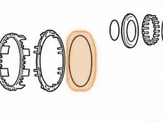Snap Ring, RE7R01A B1 Brake Clutch Piston Kit (.120”Wide)(6 7/16”OD)(6 3/16”ID) 2008-Up — Part # 283865A