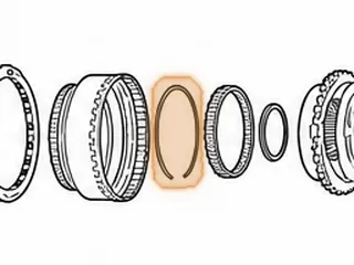 Snap Ring, RE7R01A P1 Ring Gear To P2 Planet (5.485”OD) (.064”Thick) 2008-Up — Part # 283882A