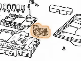Switch, RE7R01A PRNDL (2 Bolts To The Valve Body)(9 Pin Connector)(4.120”Long) 2008-Up — Part # 283410A
