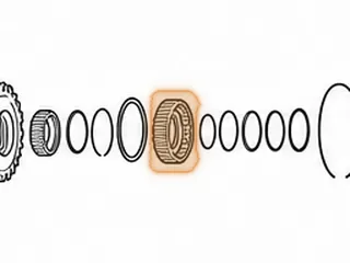 Hub, RE7R01A C3 Low Reverse Clutch (30 Outer Splines) (46 Inner Teeth)(3.660”OD)(1.814”ID) (.982”Thick) 2008-Up — Part # 283573A