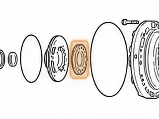 Pump Gear Set, RE7R01A Pump Body (.510”Thick)(15 Outer Teeth) (3.770”OD)(13 Inner Teeth) (Two Flats) 2008-Up — Part # 283530A