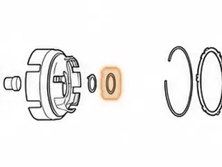 Bearing, RL3F01A/RN3F01A Between Forward Drum & Stator — Part # 43229