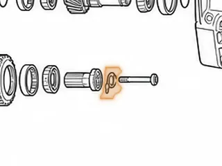 Lock Washer, RL3F01A/RN3F01A Idler Sahft Bolt — Part # 43208