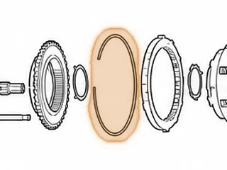 Snap Ring, RL3F01A/RN3F01A Holds Low Sprag In Case — Part # 43883