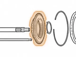Ring Gear, RL3F01A/RN3F01A Rear Planet — Part # 43594