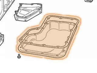Gasket, RL3F01A/RN3F01A Bottom Pan — Part # 43300