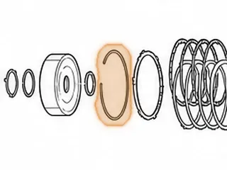 Snap Ring, RL3F01A/RN3F01A Forward & Direct Drum (Top) — Part # 43876
