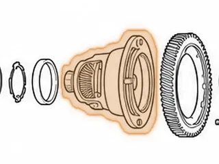 Differential Housing, RL3F01A/RN3F01A (Height 5 5/16” With 2 Tapered Bearings) — Part # 43716