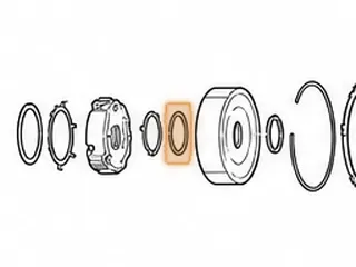 Bearing, RL3F01A/RN3F01A Between Front Planet & Ring Gear Hub — Part # 43235