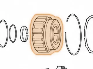 Drum, RL4F02A/RE4F02A Low Clutch (6 Clutch)(Use 93554C) — Part # 93554