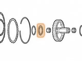 Bearing W/Race, RL4F02A/RE4F02A High Drum To Hub (Both Sides) & Front Planet (Rear) (Use 53232) — Part # 93229