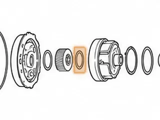 Bearing W/Race, RL4F02A/RE4F02A Rear Sun Gear To Rear Planet — Part # 93247
