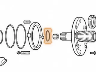 Spacer, RE4F02A Pump Stator Tube To Rotor (Plastic) — Part # 93209