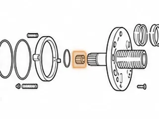 Bushing, RN4F02A Stator (Front) Non Lock-up (2 Slots) .948”OD — Part # 93036
