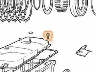 Bolt Set, RL4F02A/RE4F02A Pan To Case — Part # 93789K
