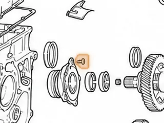 Bolt Set, RL4F02A/RE4F02A Support (Low Drum) To Case (Use 93778K) — Part # 93790K