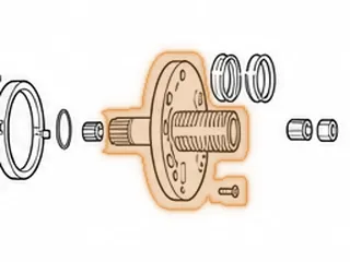 Stator, RL4F02A/RE4F02A (3” Shaft With Step At Base) (Does Not Use A Plastic Spacer # 93209) — Part # 93520B