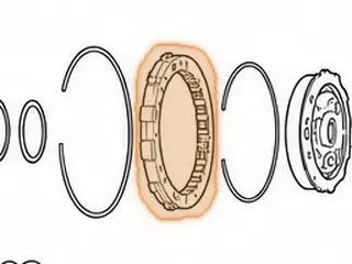 Sprag Assembly, RL4F02A/RE4F02A One Way Clutch With Races — Part # 93642