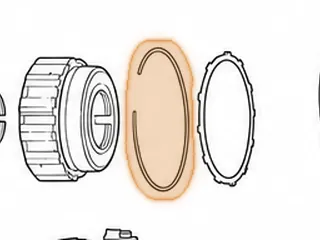 Snap Ring, RL4F02A/RE4F02A Holds Low/Reverse Clutch Pressure Plate In Case — Part # 93885