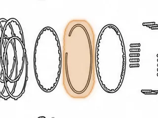 Snap Ring, RL4F02A/RE4F02A Holds Low/Reverse Clutch Retainer In Case — Part # 93886