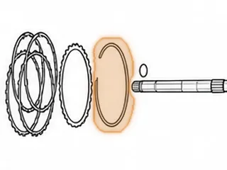 Snap Ring, RL4F02A/RE4F02A (Sets Above The 93598) Ends Lap Each Other (Cast Iron Drum Only) This Ring Doesn’t Hold… — Part # 93892L