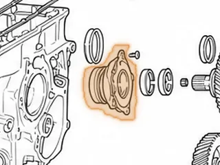 Support, RL4F02A/RE4F02A Low Drum — Part # 93711