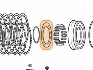 Retainer, RL4F02A/RE4F02A Low Clutch Spring — Part # 93984