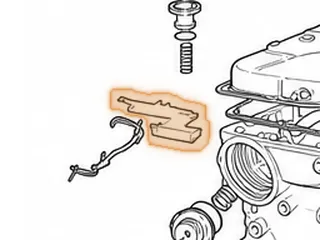 Lube Gutter, RL4F02A/RE4F02A Differential — Part # 93699