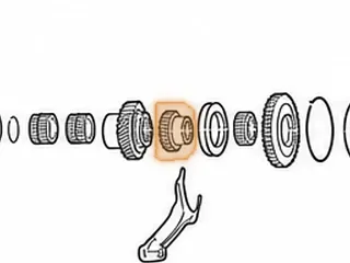 Hub, GNBA/MPCA/M5PA/SMMA/SPCA/SP5A Reverse Selector (24 Outer Splines) (1.155”Thick) 2006-11 — Part # 80835A