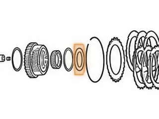 Washer, GNBA/MPCA/M5PA/SMMA/SPCA/SP5A 3rd Gear To 3rd/5th Drum (.157”Thick) (2.480”OD) 2006-11 — Part # 180224AK