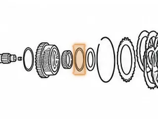 Thrust Bearing, GNBA/MPCA/M5PA/SMMA/SPCA/SP5A 3rd Gear To 3rd/5th Drum (.080”Thick) (2.613”OD)(2.070”ID) 2006-11… — Part # 180223A