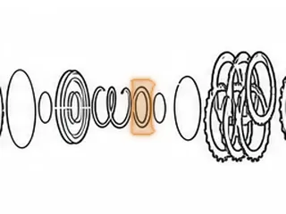 Retainer, GNBA/MPCA/M5PA/SMMA/SPCA/SP5A 5th Clutch Spring (.160”Thick)(2.593”OD) (1.783”ID) 2006-11… — Part # 180981A