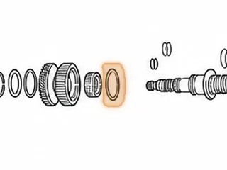 Thrust Bearing, GNBA/MPCA/M5PA/SMMA/SPCA/SP5A 2nd Gear To Secondary Shaft (.099”Thick)(2.510”OD)(1.960”ID) 2006-11 — Part # 180250A