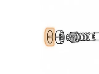 Oil Guide, GNBA/MPCA/M5PA/SMMA/SPCA/SP5A Countershaft To Bell Housing (Tin) (.026”Thick)(2.315”OD) 2006-11 — Part # 180689A