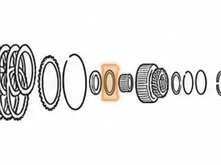 Thrust Bearing, GNBA/MPCA/M5PA/SMMA/SPCA/SP5A 1st Gear To 1st Clutch Drum (.099”Thick)(2.016”OD)(1.525”ID) 2006-11 — Part # 180243A