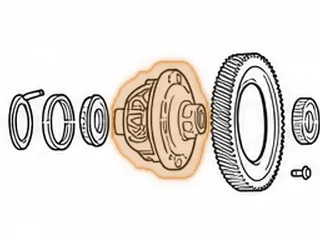 Differential Housing, GNBA/MPCA/SMMA/SPCA (W/10 Threaded Bolt Holes) 2006-11 — Part # 180716A