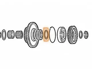 Thrust Bearing, GNBA/MPCA/M5PA/SMMA/SPCA/SP5A 5th Gear (Mainshaft) To Bearing # 235 (.079”Thick)(1.725”OD)(1.268”ID)… — Part # 180226A