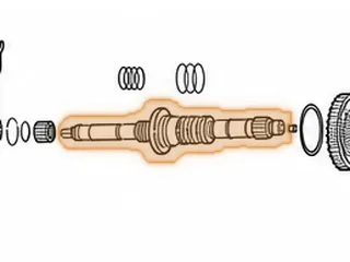 Mainshaft, GNBA/MPCA/M5PA/SMMA/SPCA/SP5A (13 1/2”Long)(Flange Is .139”Thick) (2.570”OD)… — Part # 180672A